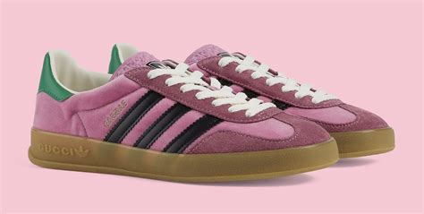 gucci adidas sambas pink